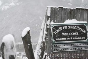 Telluride – welcome