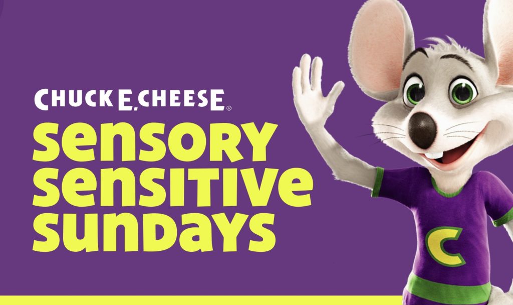 Chuck E Cheese Sensory Sensitive Sundays