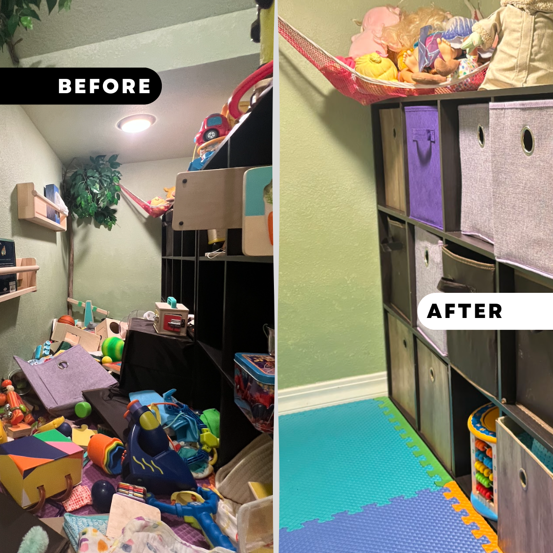 Before and After Joyful Spaces