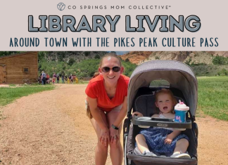PPLD Culture Pass featured image with a mom standing next to a stroller that is holding her child