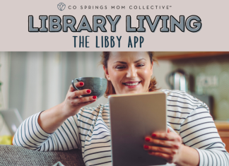 Libby App woman reading her kindle